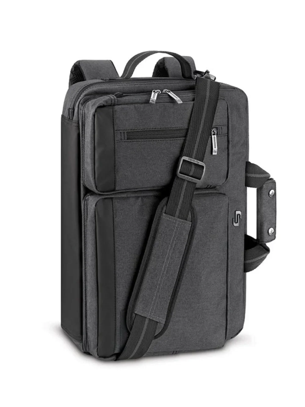 NWT Solo New York Duane Hybrid Briefcase Backpack Grey